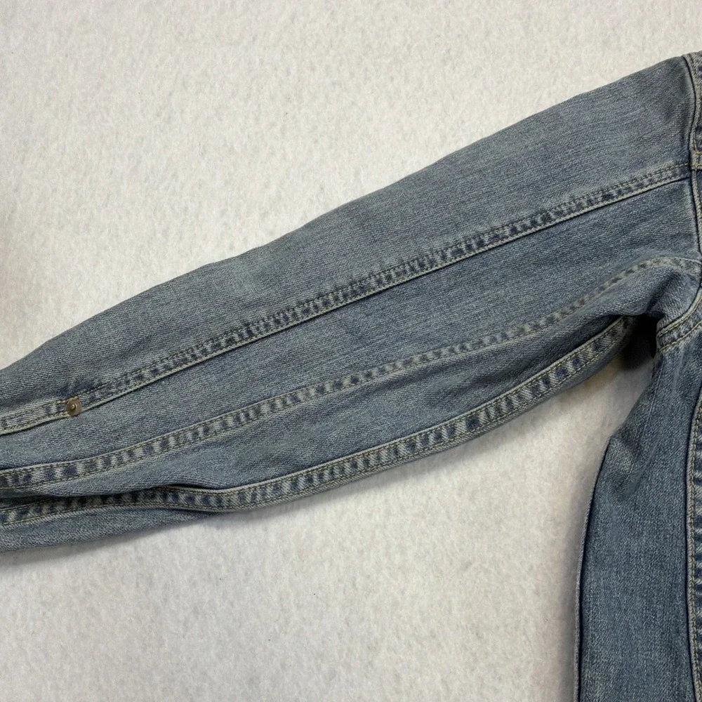 Ralph Lauren Polo Jeans Jacket Women's Medium (12/14) Light Denim Casual Classic - Picture 12 of 14